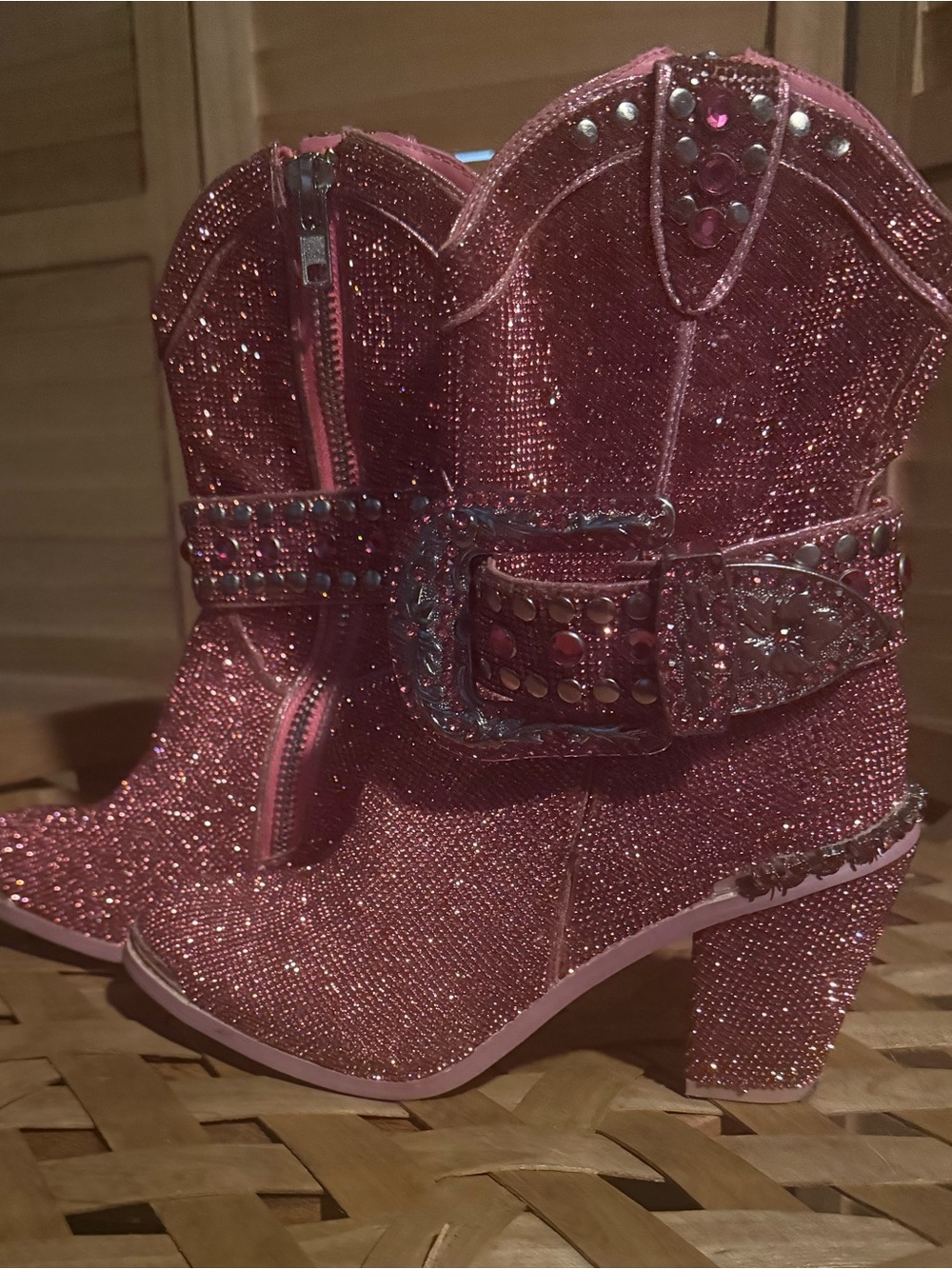 CLUB EXX Rhinestone Sheriff Cowboy Boots - Picture 3 of 5